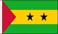 Sao Tome and Principe Table Flags